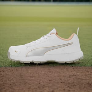 Cricket Classic Cat Men's Shoes, Metallic Gold-PUMA Silver-PUMA White-Puma Team Gold, extralarge-IND