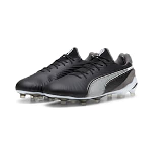 メンズ キング アルティメット FG/AG サッカースパイク, PUMA Black-PUMA White-Cool Dark Gray, extralarge-JPN