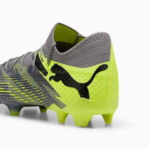 Tacos de futbol para hombre FUTURE 7 ULTIMATE FTR FG/AG, Strong Gray-Cool Dark Gray-Electric Lime, extralarge