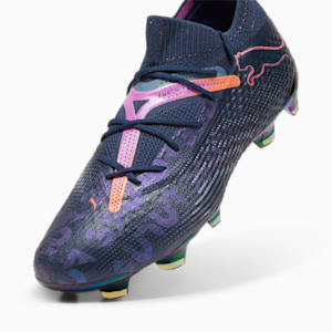 Chaussures de football FUTURE 7 ULTIMATE FTR FG/AG, hommes, Club Navy-Loveable-Cobalt Glaze-Matte Puma Gold, extralarge