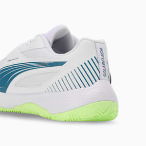 Solarflash III Youth Indoor Sports Shoes, PUMA White-Blue Horizon, extralarge-IND