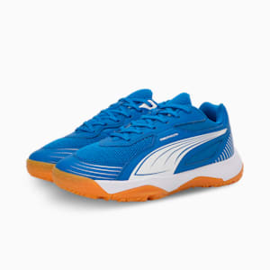 Solarflash III Youth Indoor Sports Shoes, PUMA Team Royal-PUMA White, extralarge-IND