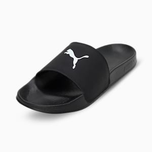 Puma black slide flip flops shop
