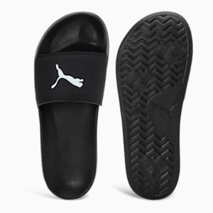 Puma black slippers sales