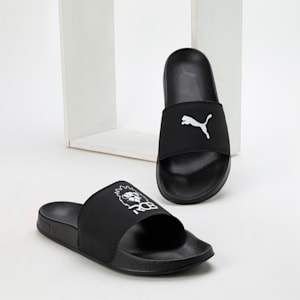 PUMA x Royal Challengers Bangalore Unisex Slides, PUMA Black, extralarge-IND