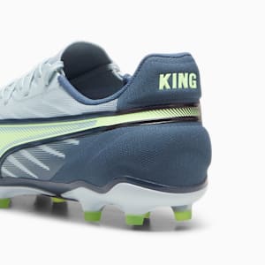 KING MATCH FG/AG Football Boots, Frosted Dew-Fizzy Apple-Gray Skies, extralarge-IND