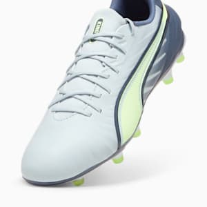 KING MATCH FG/AG Football Boots, Frosted Dew-Fizzy Apple-Gray Skies, extralarge-IND