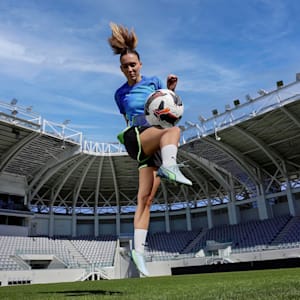 KING ULTIMATE FG/AG Women's Football Boots, Frosted Dew-Fizzy Apple-Gray Skies, extralarge-IND