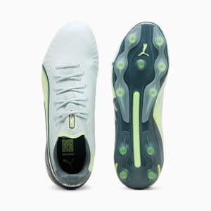 KING ULTIMATE FG/AG Women's Football Boots, Frosted Dew-Fizzy Apple-Gray Skies, extralarge-IND