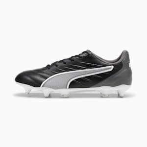 KING PRO MxSG Football Boots Unisex, PUMA Black-PUMA White-Cool Dark Gray, extralarge-GBR
