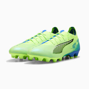 メンズ ウルトラ 5 アルティメット HG サッカースパイク, Fizzy Apple-PUMA White-Bluemazing, extralarge-JPN