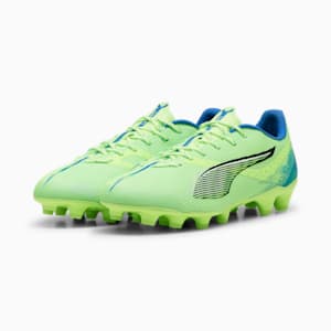 メンズ ウルトラ 5 プロ HG サッカースパイク, Fizzy Apple-PUMA White-Bluemazing, extralarge-JPN