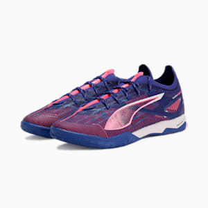 メンズ ウルトラ 5 プロ コート サッカー トレーニングシューズ, Lapis Lazuli-PUMA White-Sunset Glow, extralarge-JPN