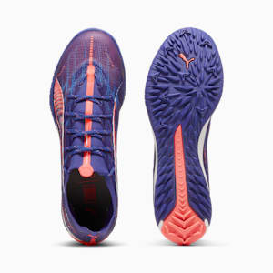 ULTRA 5 PRO CAGE Men's Turf Training Soccer Cleats, Lapis Lazuli-PUMA White-Sunset Glow, extralarge