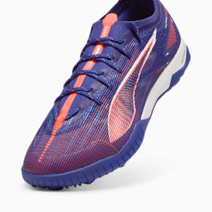 ULTRA 5 PRO CAGE Men's Turf Training Soccer Cleats, Lapis Lazuli-PUMA White-Sunset Glow, extralarge
