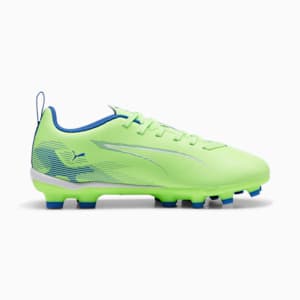 キッズ ウルトラ 5 プレイ HG + ミッド サッカースパイク 20-24.5cm, Fizzy Apple-PUMA White-Bluemazing, extralarge-JPN