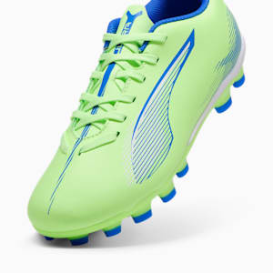 キッズ ウルトラ 5 プレイ HG + ミッド サッカースパイク 20-24.5cm, Fizzy Apple-PUMA White-Bluemazing, extralarge-JPN