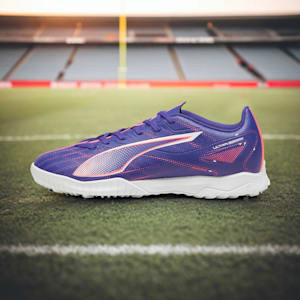 ULTRA 5 PLAY TT Football Boots, Lapis Lazuli-PUMA White-Sunset Glow, extralarge-IND