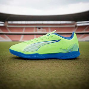 ULTRA 5 PLAY IT Indoor Court Shoes, Fizzy Apple-PUMA White-Bluemazing, extralarge-IND
