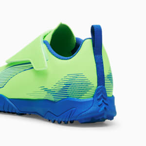 キッズ ウルトラ 5 プレイ V TT サッカー トレーニングシューズ 17-22.5cm, Fizzy Apple-PUMA White-Sunset Glow, extralarge-JPN