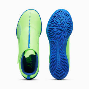 キッズ ウルトラ 5 プレイ V TT サッカー トレーニングシューズ 17-22.5cm, Fizzy Apple-PUMA White-Sunset Glow, extralarge-JPN