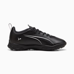Tacos de fútbol ULTRA 5 PLAY TT juvenil, PUMA Black-PUMA White, extralarge