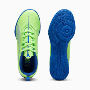 ULTRA 5 PLAY IT Youth Indoor Court Shoes, Fizzy Apple-PUMA White-Bluemazing, extralarge-IND