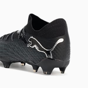 Tacos de fútbol FUTURE 7 ULTIMATE FG/AG, PUMA Black-Puma Silver, extralarge