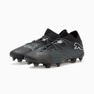 Chaussures de soccer à crampons pour terrain dur/terrain artificiel FUTURE 7 ULTIMATE Homme, PUMA Black-Puma Silver, extralarge