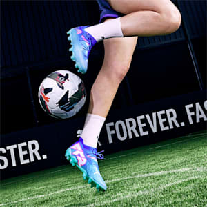 ウィメンズ フューチャー 7 アルティメット FG/AG サッカースパイク, Bluemazing-PUMA White-Electric Peppermint, extralarge-JPN