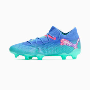 ウィメンズ フューチャー 7 アルティメット FG/AG サッカースパイク, Bluemazing-PUMA White-Electric Peppermint, extralarge-JPN