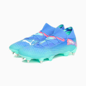 メンズ フューチャー 7 アルティメット MXSG サッカースパイク, Bluemazing-PUMA White-Electric Peppermint, extralarge-JPN