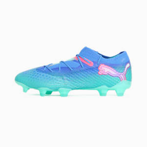 メンズ フューチャー 7 アルティメット LOW FG/AG サッカースパイク, Bluemazing-PUMA White-Electric Peppermint, extralarge-JPN