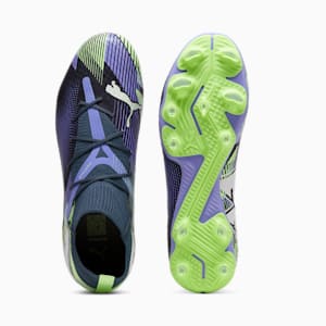 Tacos de fútbol FUTURE 7 PLAY FG/AG, Gray Skies-PUMA White-Fizzy Apple, extralarge