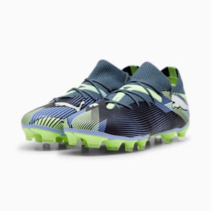 FUTURE 7 MATCH FG/AG Women's Football Boots, Gray Skies-PUMA White-Fizzy Apple, extralarge-IND