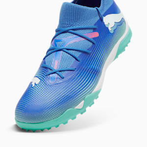 FUTURE 7 MATCH TT Football Boots, Bluemazing-PUMA White-Electric Peppermint, extralarge-IND