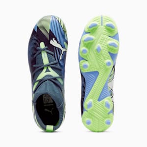Tacos de fútbol FUTURE 7 MATCH FG/AG, Gray Skies-PUMA White-Fizzy Apple, extralarge