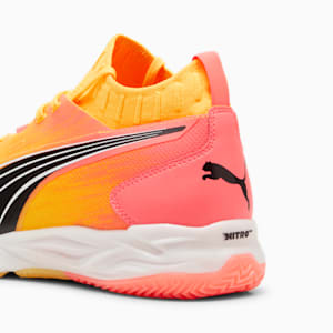 Eliminate NITRO™ SQD Court Shoes, Sun Stream-Sunset Glow-PUMA Black, extralarge