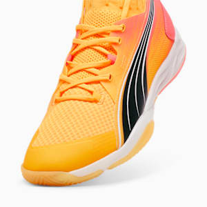 Eliminate NITRO™ SQD Court Shoes, Sun Stream-Sunset Glow-PUMA Black, extralarge