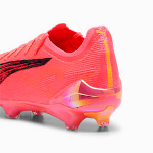 ULTRA 5 ULTIMATE TRICKS Firm Ground Men's Soccer Cleats, Sunset Glow-Sun Stream-PUMA Black, extralarge