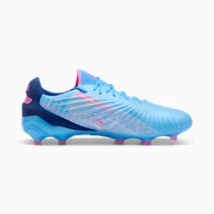 Botines de fútbol para hombre suelo firme/suelo artificial KING ULTIMATE VOLUME UP, Luminous Blue-Poison Pink-Blazing Blue, extralarge
