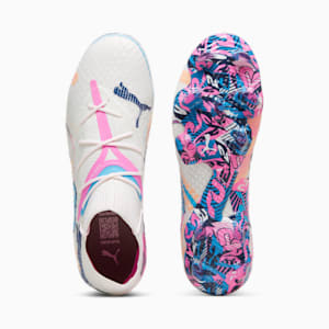 Tacos de fútbol FUTURE 7 ULTIMATE FG/AG, PUMA White-Luminous Blue-Poison Pink-Fizzy Melon-Bluemazing, extralarge