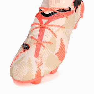 FUTURE 7 ULTIMATE Goalkeeper Firm Ground /Artifical Ground Men's Soccer Cleats, Alpine Snow-PUMA Black-Toasted Almond-Neon Sun, extralarge