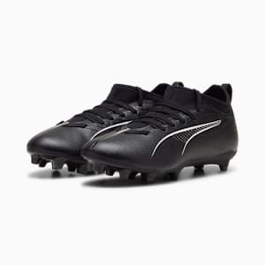 Tacos de fútbol ULTRA 5 MATCH FG/AG, PUMA Black-PUMA White, extralarge