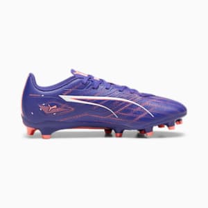 ULTRA 5 PLAY Firm Ground/Artificial Ground Women's Soccer Cleats, Lapis Lazuli-PUMA White-Sunset Glow, extralarge