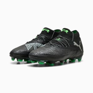 Tacos de fÃºtbol para suelo firme  FUTURE 8 ULTIMATE, PUMA Black-Cool Light Gray-Fluo Green, extralarge