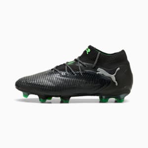 Tacos de fÃºtbol para suelo firme  FUTURE 8 ULTIMATE, PUMA Black-Cool Light Gray-Fluo Green, extralarge