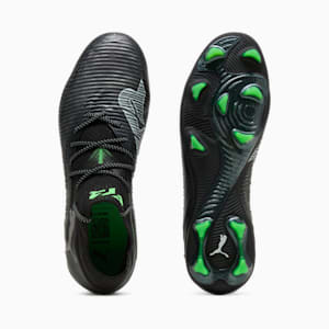 Tacos de fÃºtbol para suelo firme  FUTURE 8 ULTIMATE, PUMA Black-Cool Light Gray-Fluo Green, extralarge