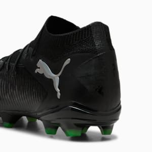 Botines de fútbol para suelo firme/artificial para hombre FUTURE 8 PRO, PUMA Black-Cool Light Gray-Fluo Green, extralarge