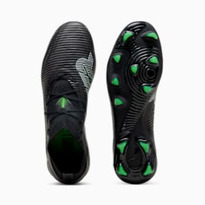 Botines de fútbol para suelo firme/artificial para hombre FUTURE 8 PRO, PUMA Black-Cool Light Gray-Fluo Green, extralarge